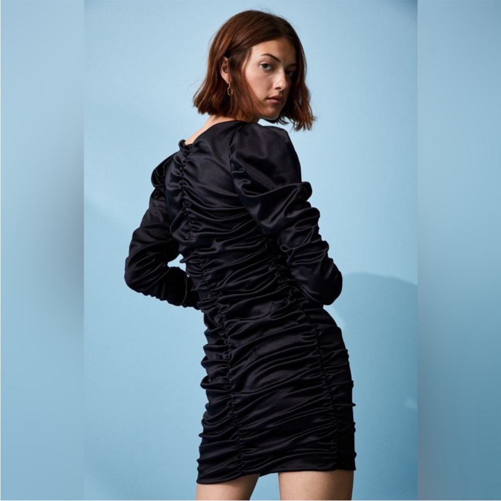Gathered Bodycon Dress